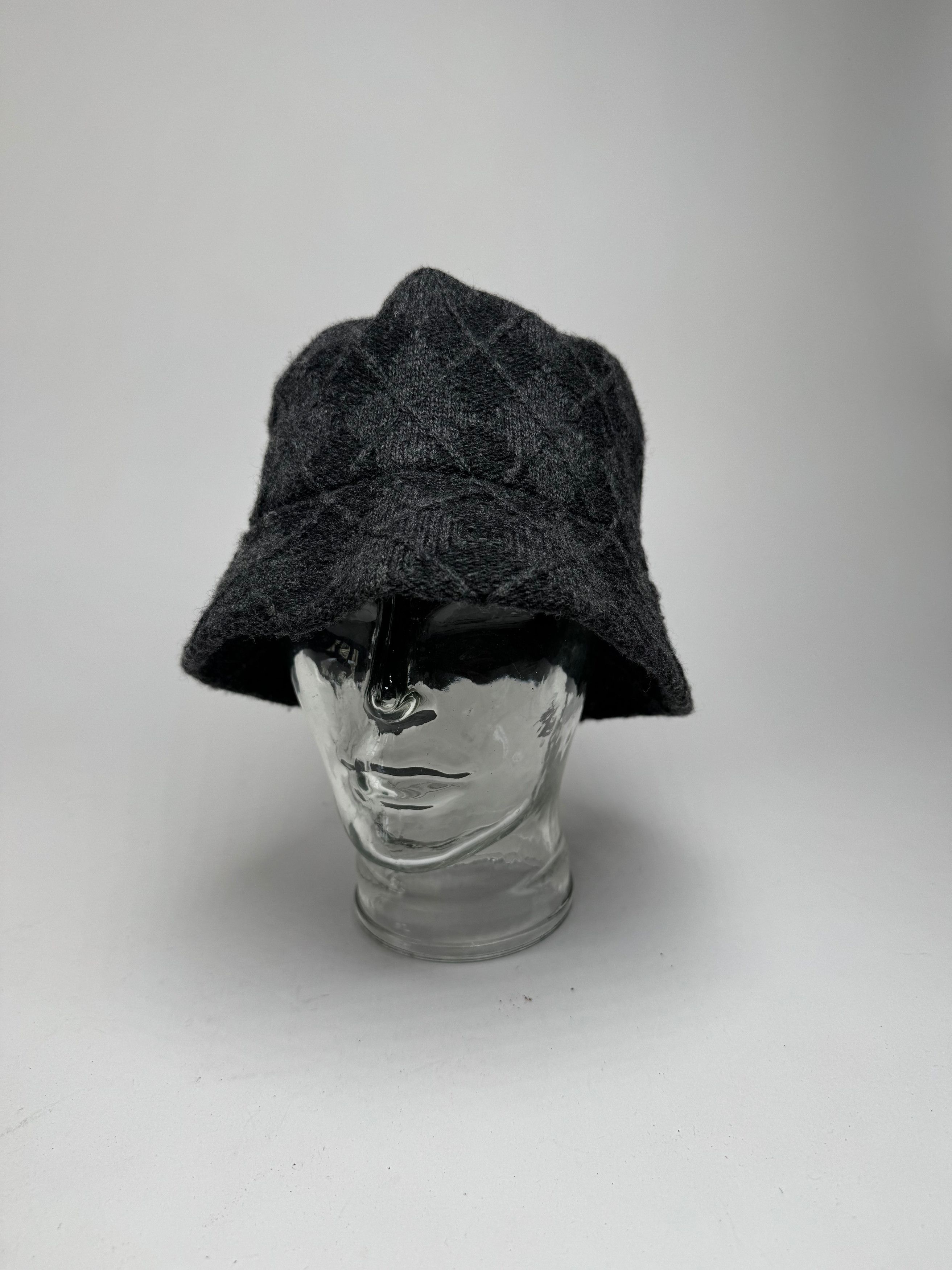 Givenchy Vintage Wool Hat Black/Anthrazite M Size ONE SIZE - 2 Thumbnail