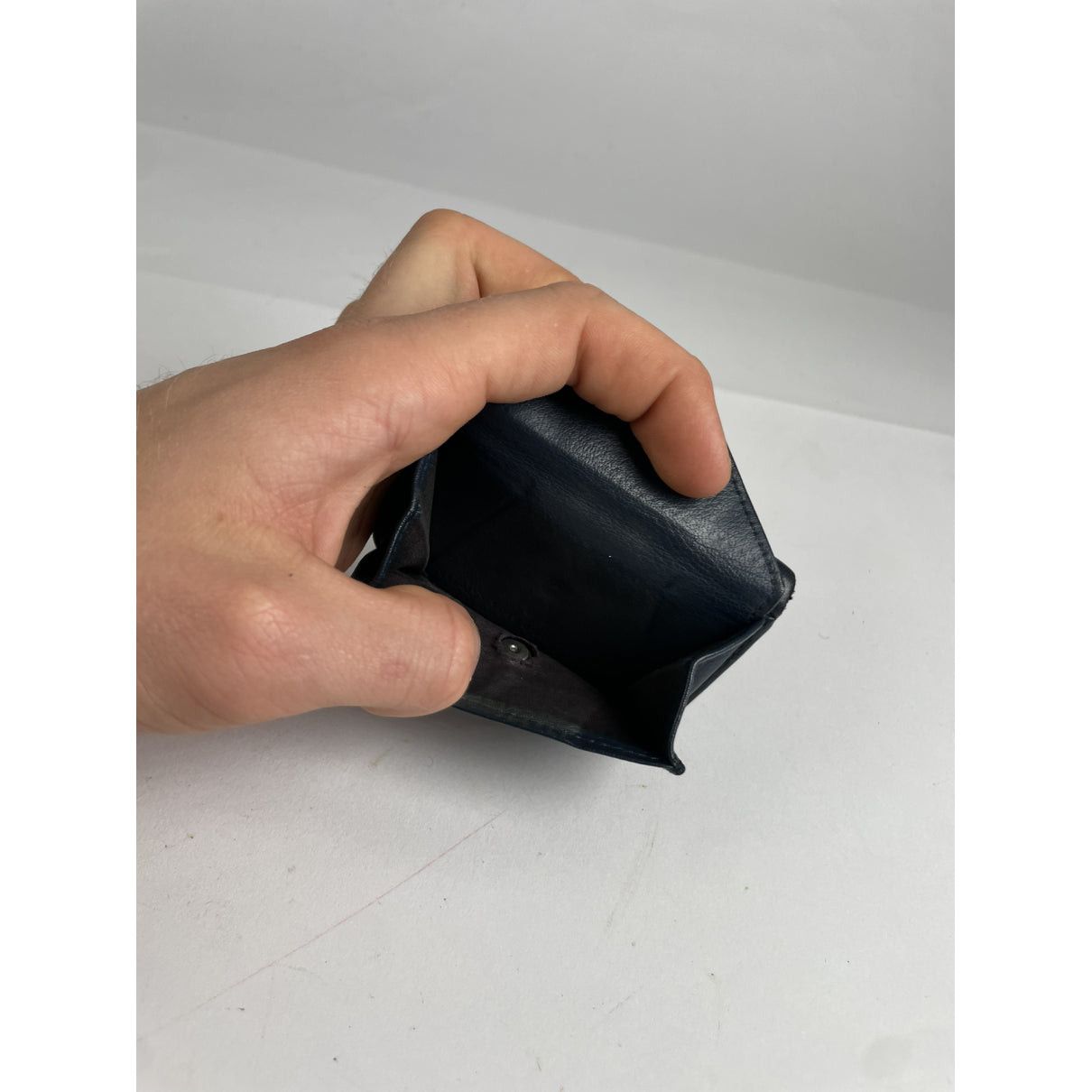 Balenciaga Navy Leather Purse Size ONE SIZE - 3 Thumbnail