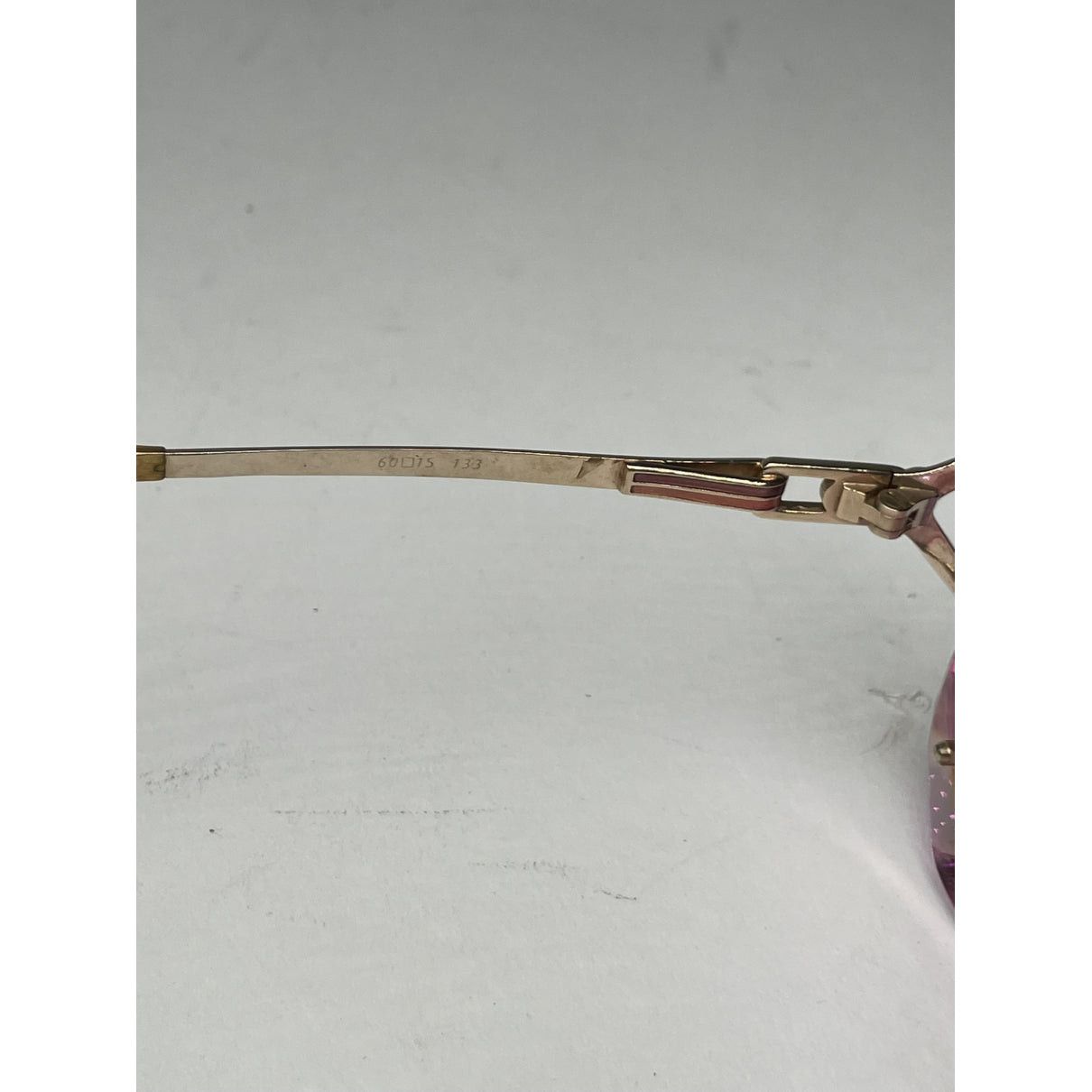 Yves Saint Laurent Purple Metal Sunglasses Size ONE SIZE - 4 Thumbnail