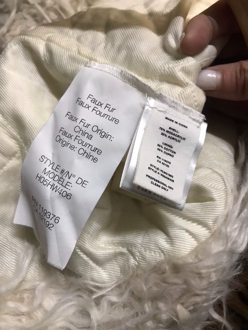 Helmut Lang HELMUT LANG Faux Fur Short Coat - dmc Size US XS / EU 42 / 0 - 5 Thumbnail