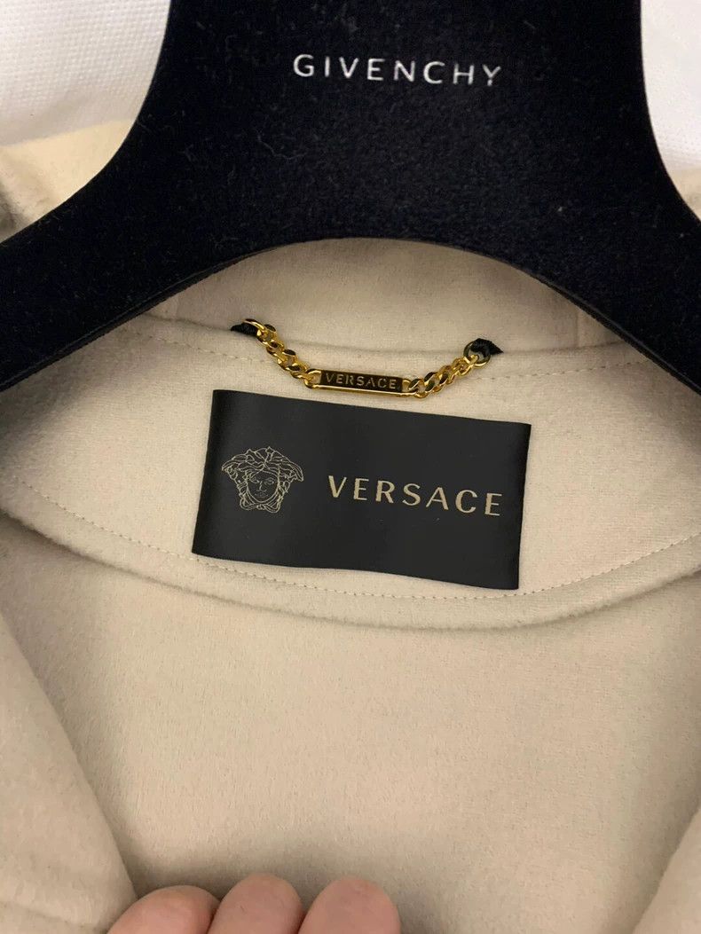 Versace Versace Wool Short Hooded Jacket - dmc Size US M / EU 48-50 / 2 - 5 Thumbnail