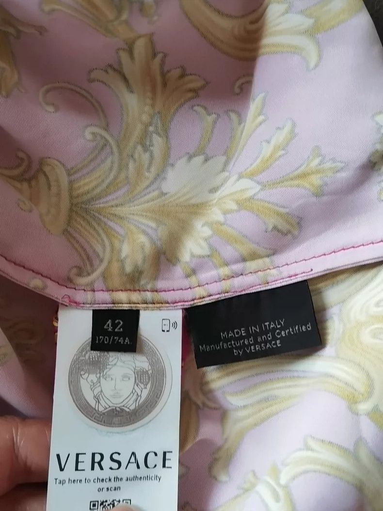 Versace Versace Baroque Print Skirt with Lace - dmc Size US 31 - 5 Thumbnail
