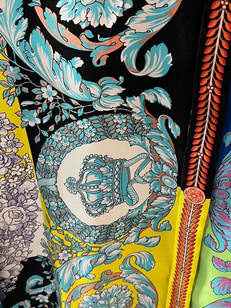 Versace Versace Runway Printed Silk Shirt - dmc Size US XL / EU 56 / 4 - 4 Thumbnail