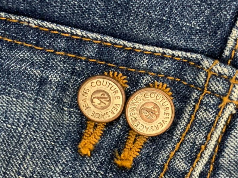 Versace Versace Denim Jacket Authentic - dmc Size US S / EU 44-46 / 1 - 6 Thumbnail