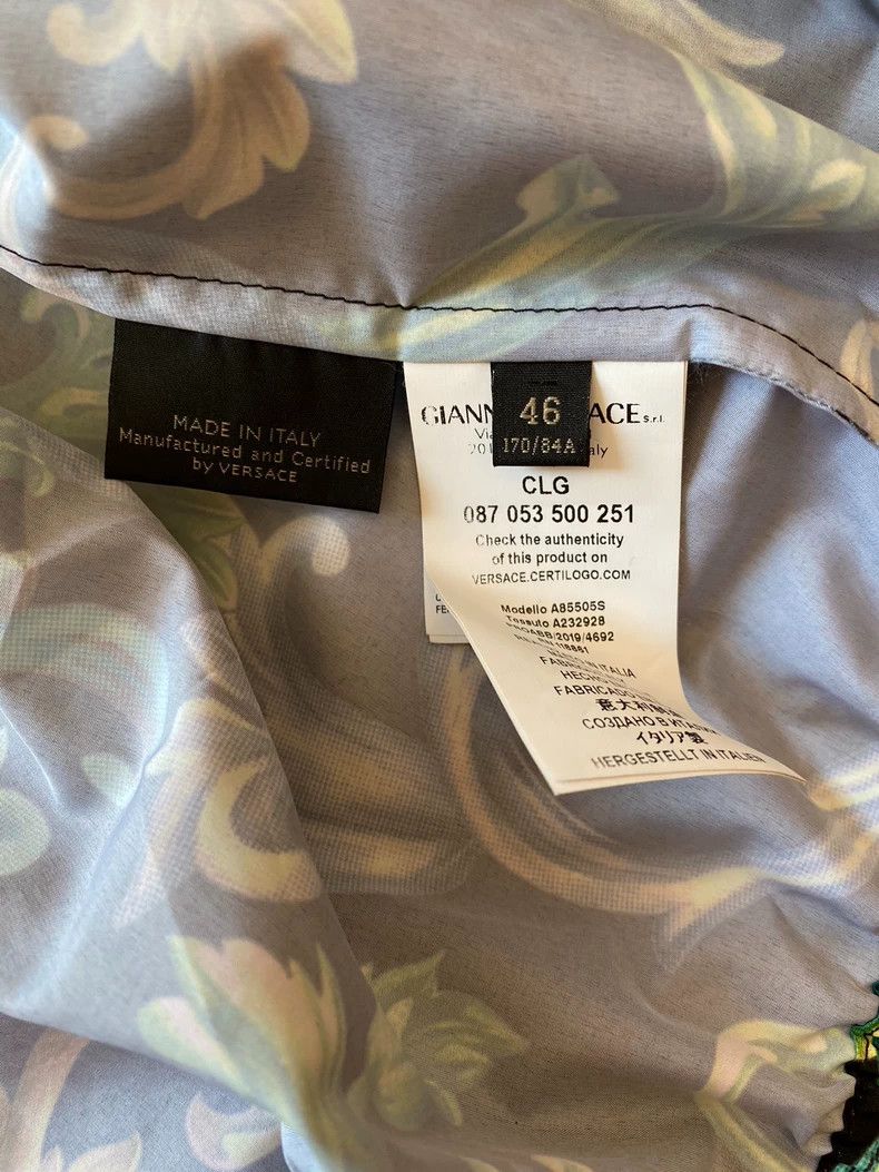 Versace Versace Printed Hooded Jacket - dmc Size US M / EU 48-50 / 2 - 4 Thumbnail