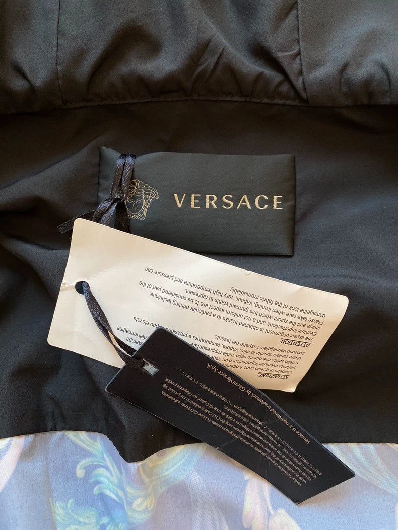 Versace Versace Printed Hooded Jacket - dmc Size US M / EU 48-50 / 2 - 3 Thumbnail
