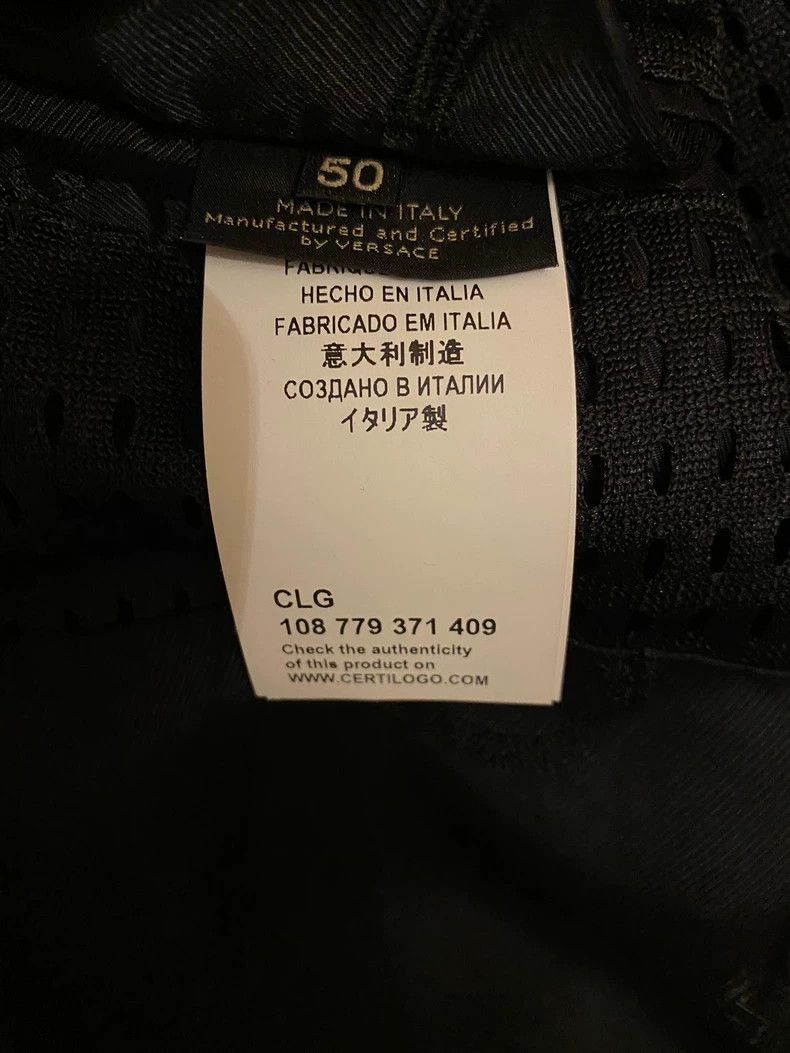 Versace Versace Blue Windbreaker Jacket - dmc Size US M / EU 48-50 / 2 - 6 Thumbnail
