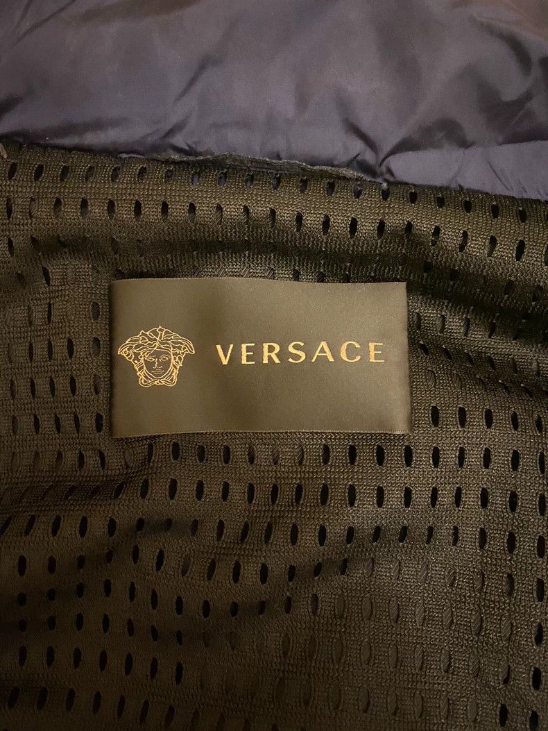 Versace Versace Blue Windbreaker Jacket - dmc Size US M / EU 48-50 / 2 - 5 Thumbnail