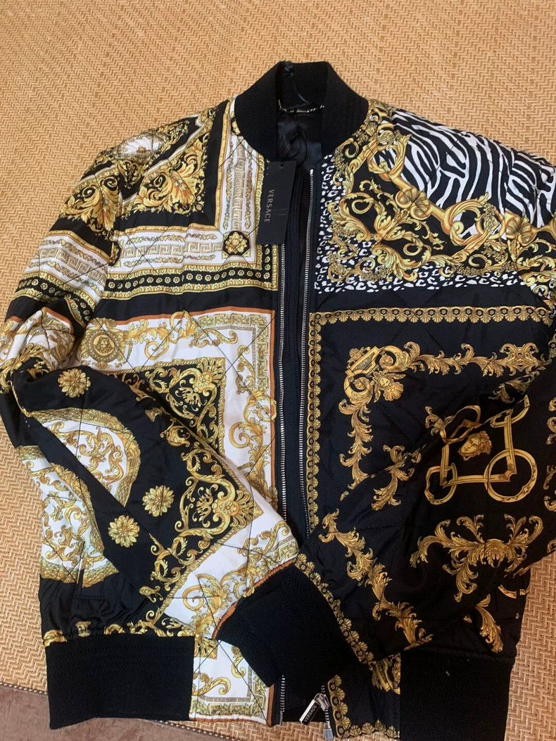 Versace Versace Main Line Printed Jacket - dmc Size US S / EU 44-46 / 1 - 6 Thumbnail