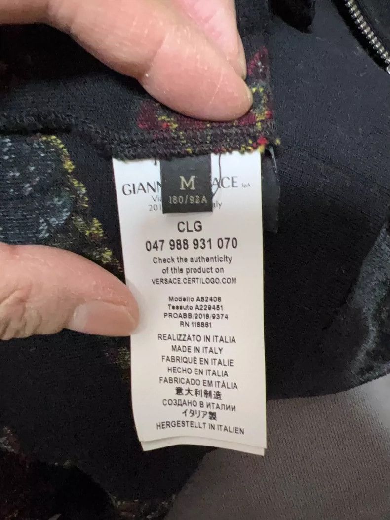Versace Versace Heavy Embroidered Bomber Jacket - dmc Size US M / EU 48-50 / 2 - 7 Thumbnail
