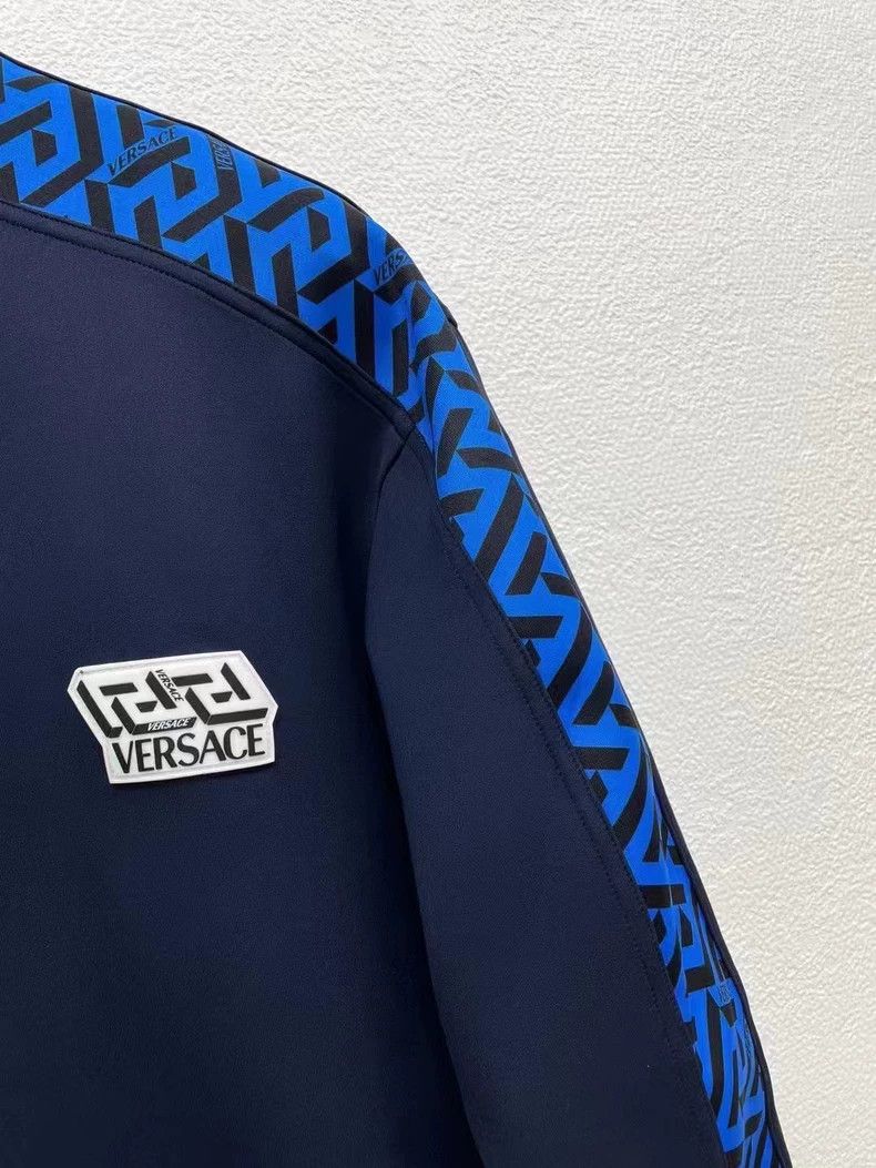 Versace Versace Men's Blue Casual Sports Jacket - dmc Size US XL / EU 56 / 4 - 5 Thumbnail