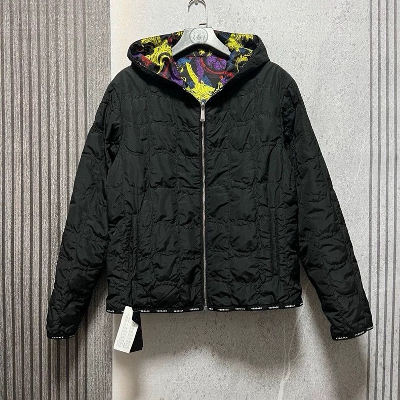 Versace Versace Men's Double-Sided Cotton Jacket - dmc Size US M / EU 48-50 / 2 - 2 Thumbnail