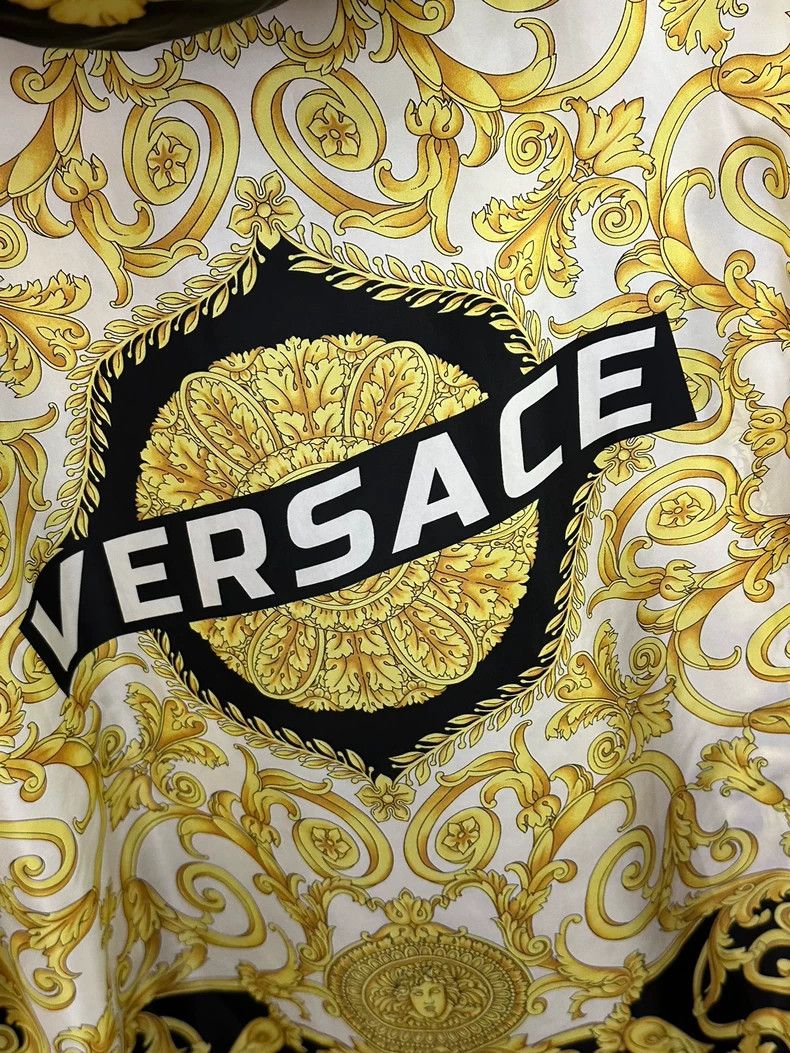 Versace Versace Medusa Print Zip Hooded Jacket - dmc Size US XL / EU 56 / 4 - 3 Thumbnail