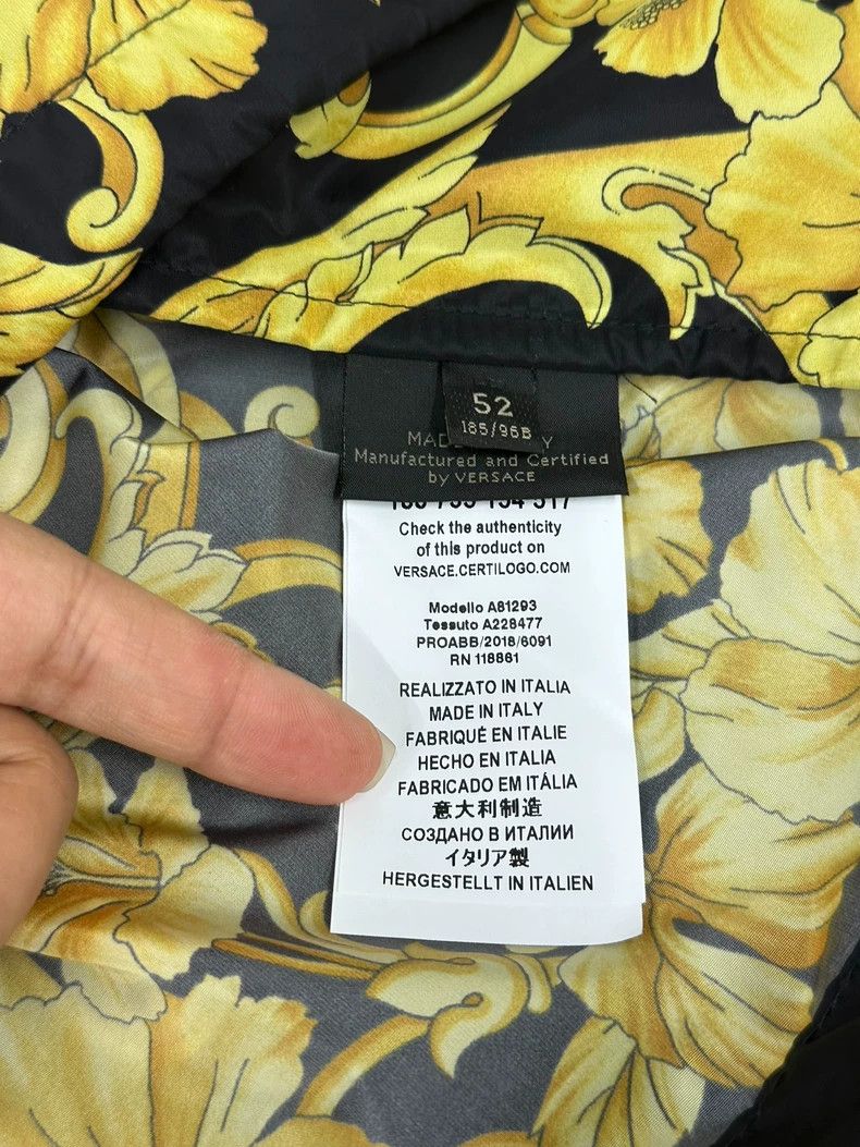 Versace Versace Medusa Print Zip Hooded Jacket - dmc Size US XL / EU 56 / 4 - 5 Thumbnail