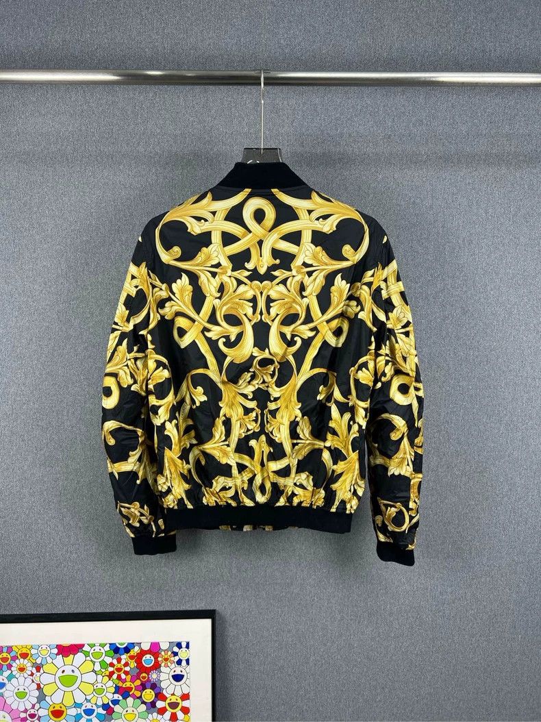 Versace VERSACE Baroque Print Zip Jacket - dmc Size US M / EU 48-50 / 2 - 2 Thumbnail