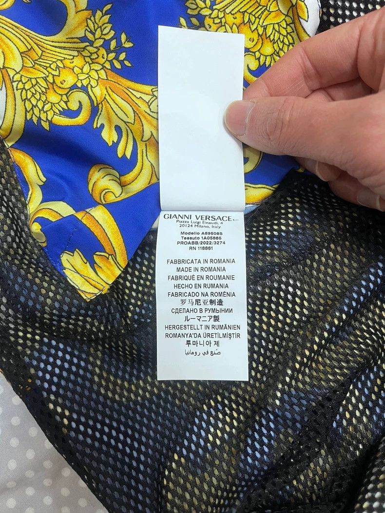 Versace Versace Baroque Medusa Light Jacket - dmc Size US M / EU 48-50 / 2 - 7 Thumbnail