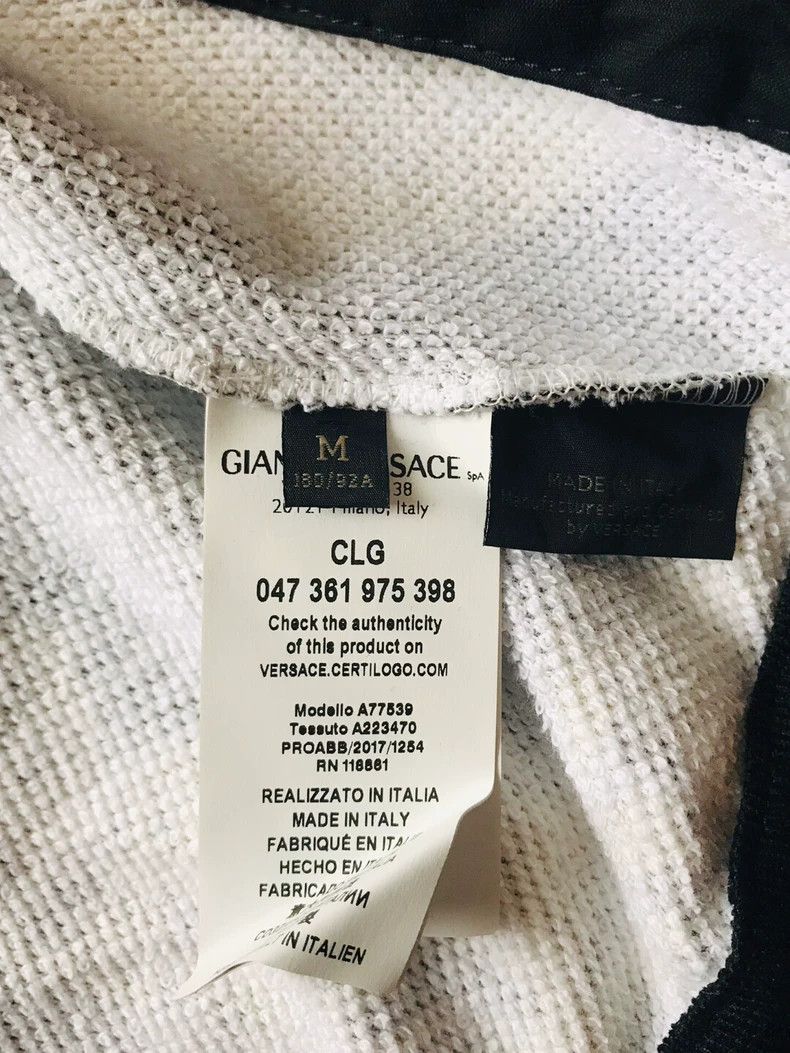 Versace Versace Printed Zip-Up Jacket - dmc Size US M / EU 48-50 / 2 - 9 Thumbnail