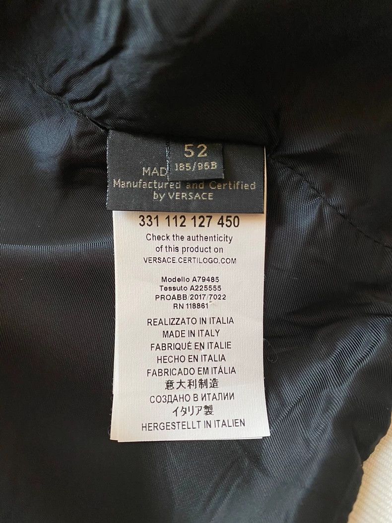Versace Versace Embroidered Bomber Jacket - dmc Size US M / EU 48-50 / 2 - 7 Thumbnail