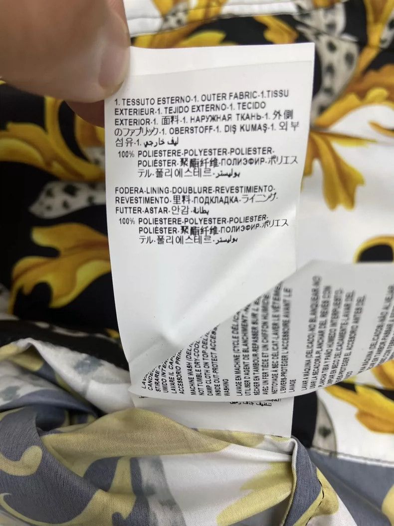 Versace Versace Floral Print Light Jacket - dmc Size US L / EU 52-54 / 3 - 6 Thumbnail