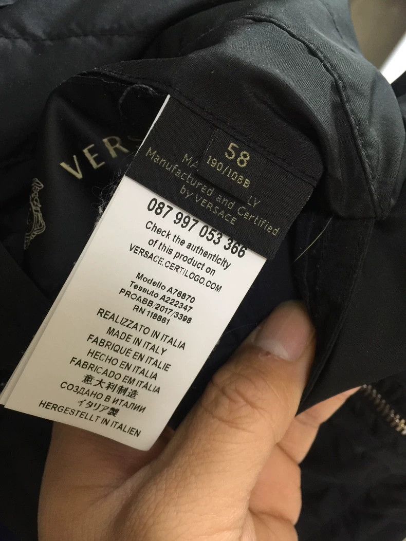 Versace VERSACE Baroque Print Zip Jacket - dmc Size US XXL / EU 58 / 5 - 3 Thumbnail