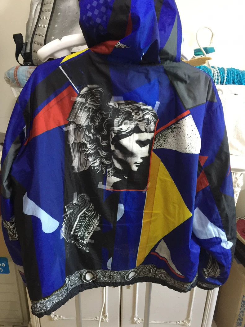 Versace VERSACE Baroque Print Zip Jacket - dmc Size US XXL / EU 58 / 5 - 2 Thumbnail