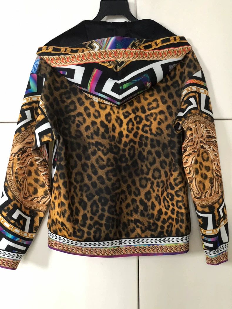 Versace Versace Printed Hooded Jacket - dmc Size US M / EU 48-50 / 2 - 2 Thumbnail