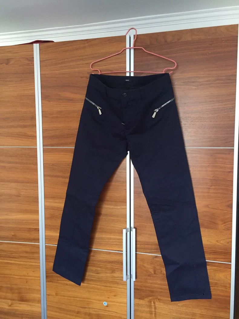 Versace VERSACE Men's Casual Pants with Zippers - dmc Size US 32 / EU 48 - 2 Thumbnail