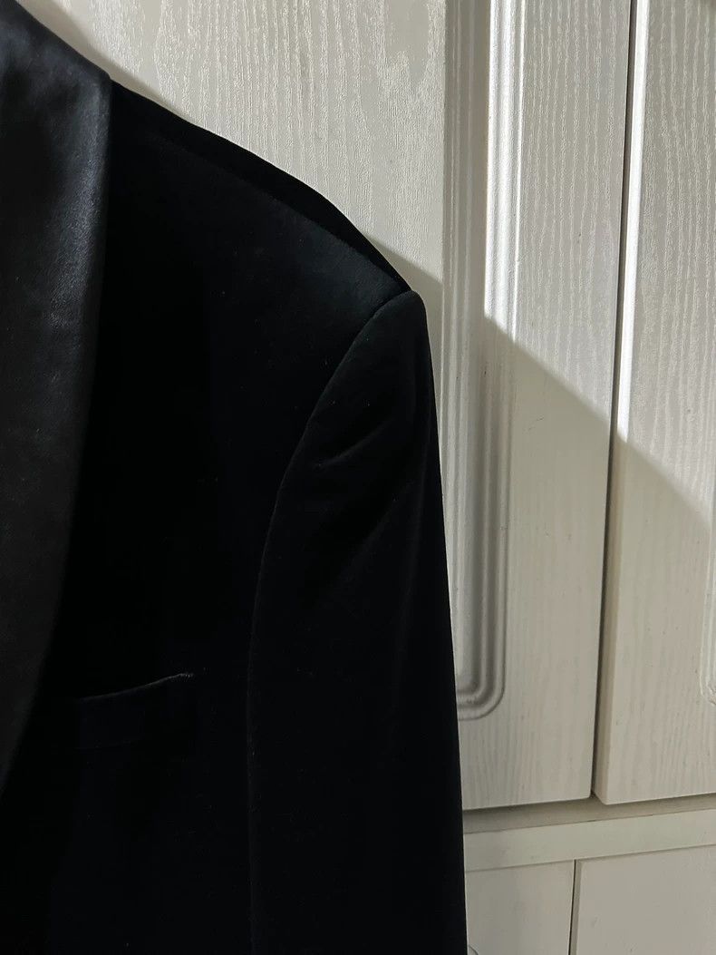 Versace Versace Black Silk Velvet Evening Blazer - dmc Size US XL / EU 56 / 4 - 5 Thumbnail