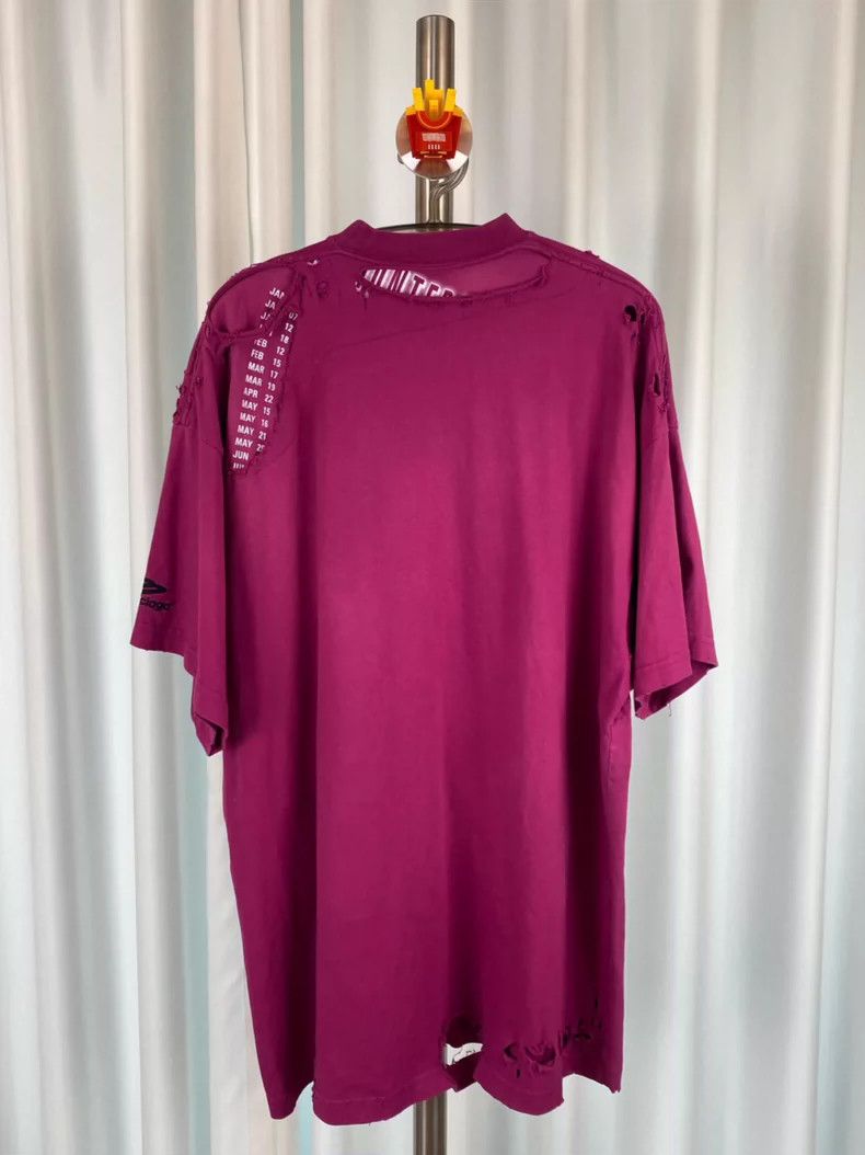 Balenciaga Balenciaga Repaired 3B Logo Short Sleeve - dmc Size US M / EU 48-50 / 2 - 2 Thumbnail