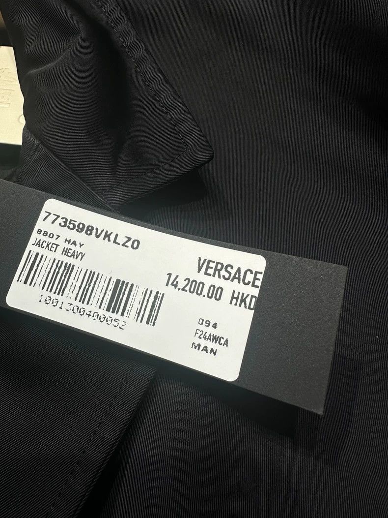 Versace Versace Nylon Medusa Silk Lined Jacket - dmc Size US XL / EU 56 / 4 - 3 Thumbnail