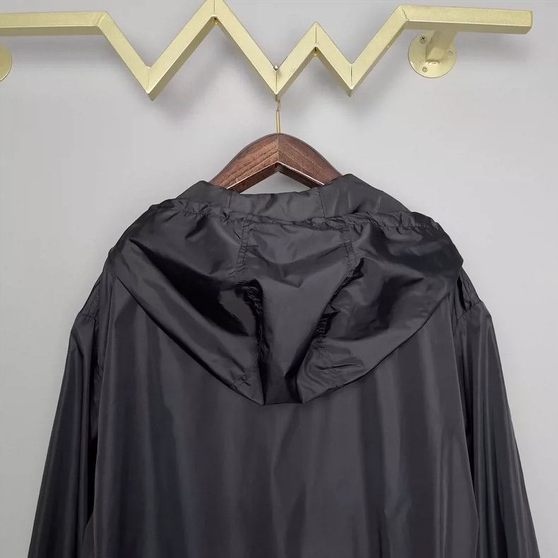 Versace Versace Men's Black Hooded Windbreaker Jacket - dmc Size US XL / EU 56 / 4 - 4 Thumbnail