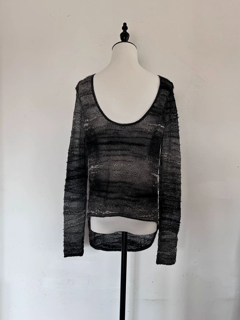 Helmut Lang Helmut Lang Mohair Sheer Knit Sweater - dmc Size US XS / EU 42 / 0 - 2 Thumbnail