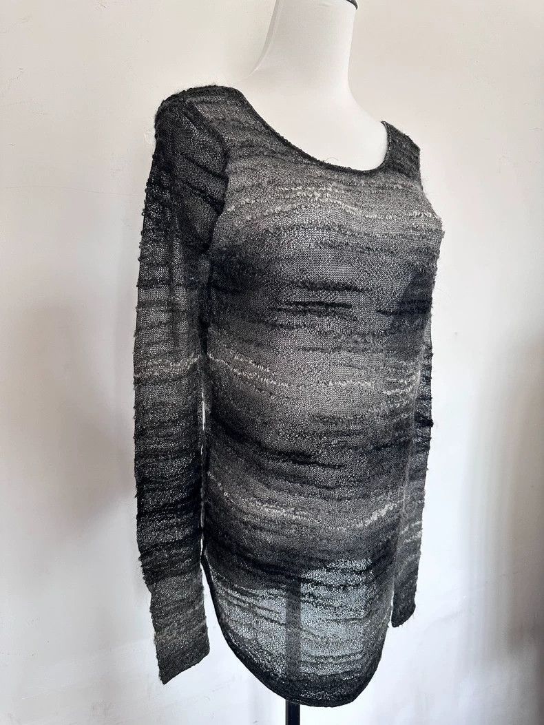 Helmut Lang Helmut Lang Mohair Sheer Knit Sweater - dmc Size US XS / EU 42 / 0 - 3 Thumbnail