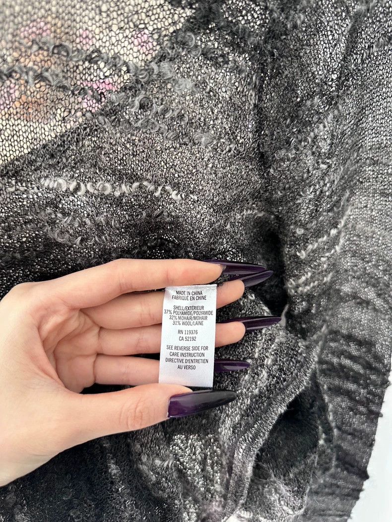 Helmut Lang Helmut Lang Mohair Sheer Knit Sweater - dmc Size US XS / EU 42 / 0 - 5 Thumbnail