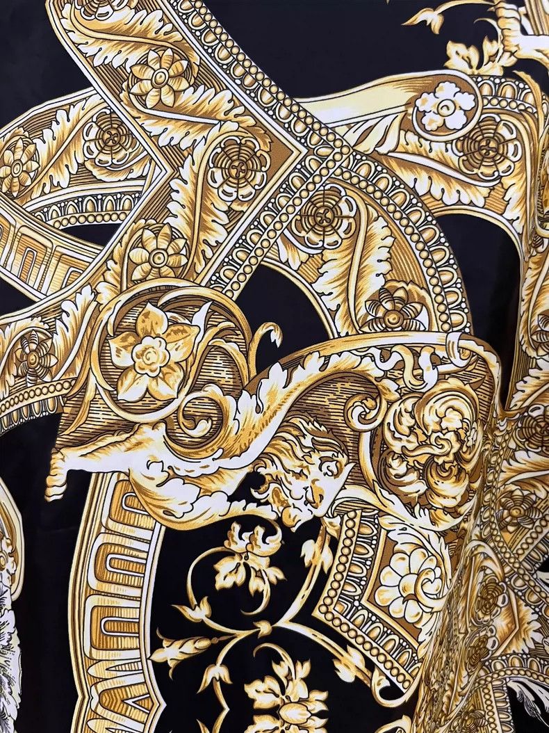 Versace Versace Gold Baroque Print Hooded Jacket - dmc Size US M / EU 48-50 / 2 - 9 Thumbnail