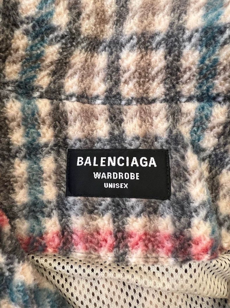 Balenciaga Balenciaga Check Double Hook Logo Jacket - dmc Size US M / EU 48-50 / 2 - 3 Thumbnail