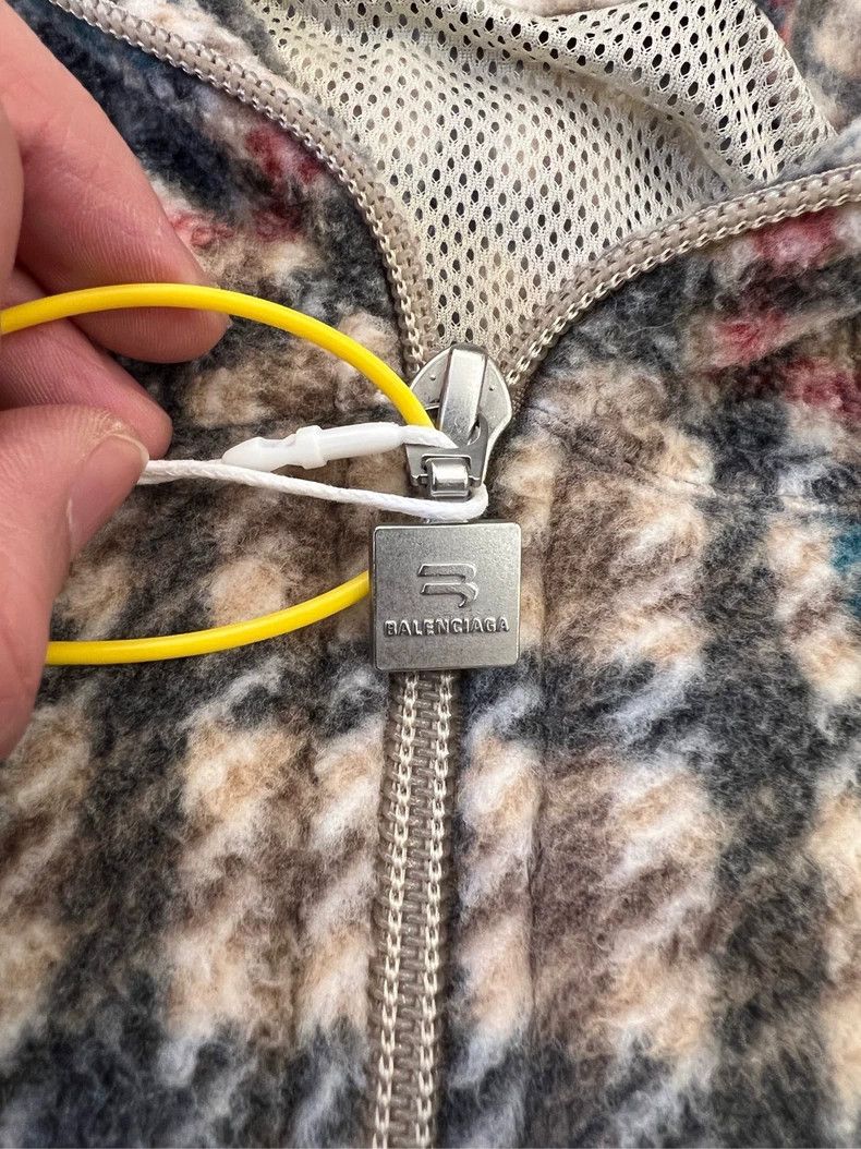 Balenciaga Balenciaga Check Double Hook Logo Jacket - dmc Size US M / EU 48-50 / 2 - 6 Thumbnail