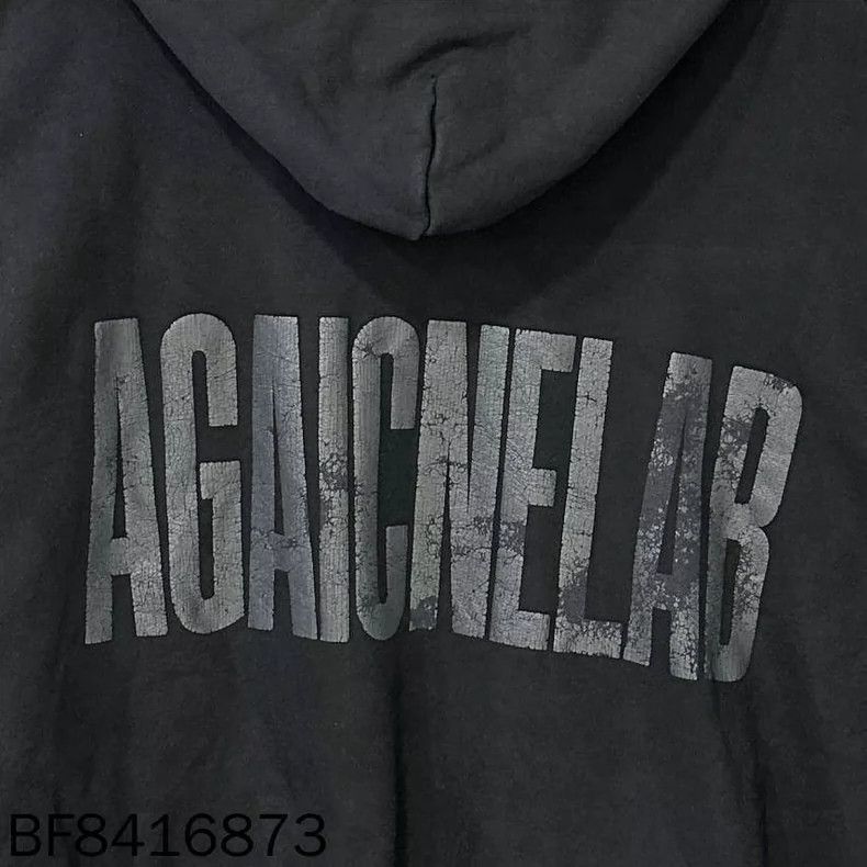 Balenciaga Balenciaga 24FW Reverse Letter Zip Hoodie - dmc Size US S / EU 44-46 / 1 - 6 Thumbnail