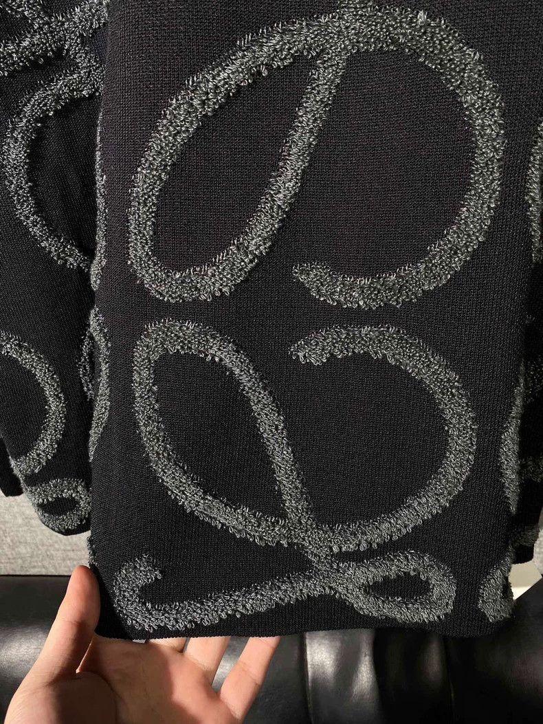 Loewe Loewe Men's Knit Sweater with Logo - dmc Size US M / EU 48-50 / 2 - 3 Thumbnail