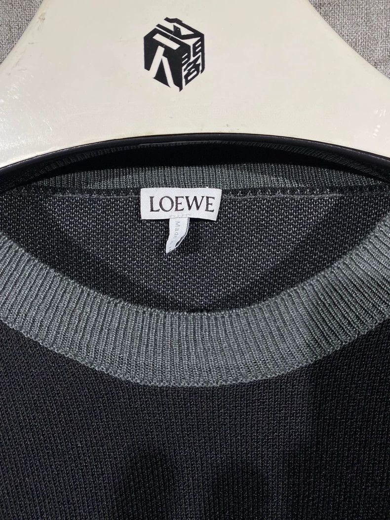 Loewe Loewe Men's Knit Sweater with Logo - dmc Size US M / EU 48-50 / 2 - 5 Thumbnail