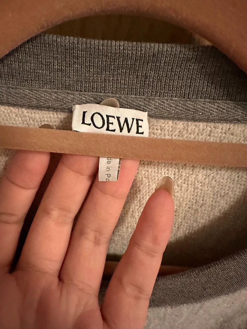 Loewe Loewe Grey Paneled Sweatshirt XS - dmc Size US XS / EU 42 / 0 - 2 Thumbnail
