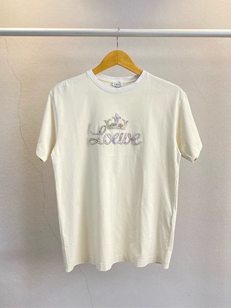 Loewe LOEWE Forest Print Embroidered Crown T-shirt - dmc Size US XS / EU 42 / 0 - 3 Thumbnail