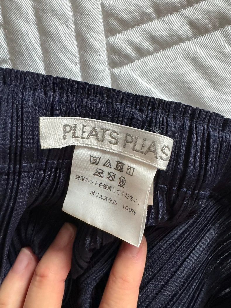 Issey Miyake Issey Miyake Blue Pleated Skirt - dmc Size US 26 / EU 42 - 3 Thumbnail