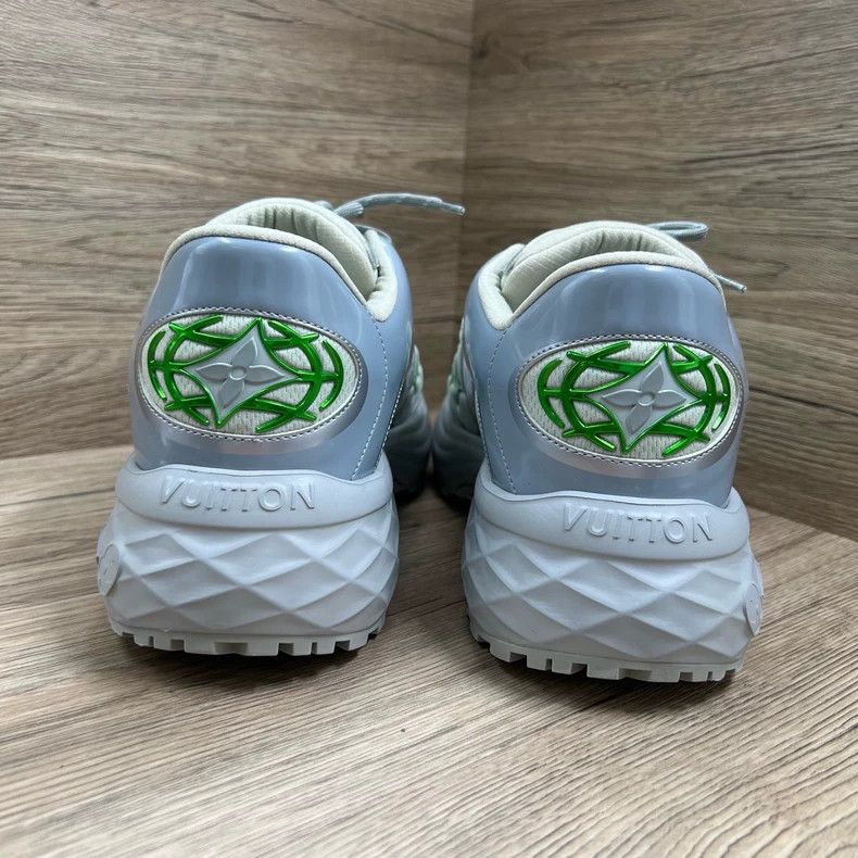 Louis Vuitton Louis Vuitton Discovery Silver Green Sneakers - dmc Size US 10.5 / EU 43-44 - 4 Thumbnail