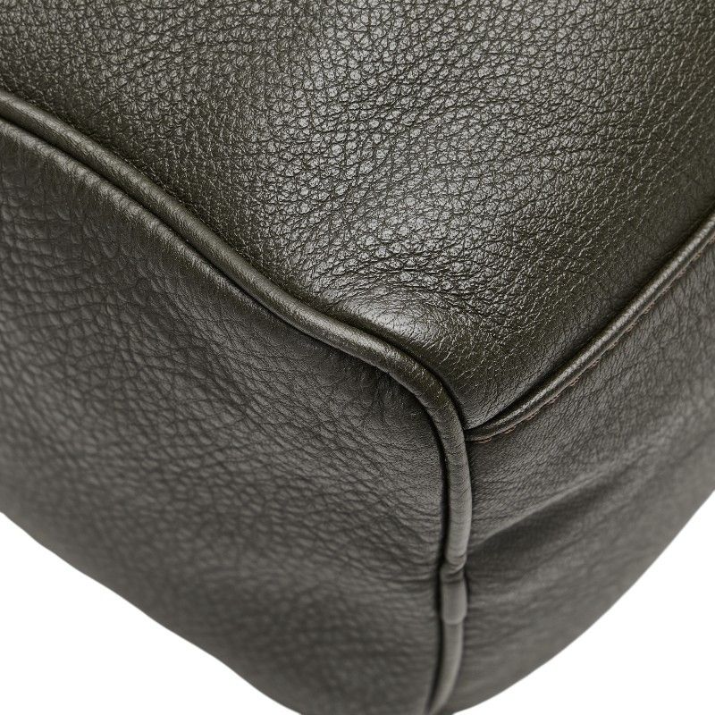 Max Mara MaxMara Max Mara Leather Boston Bag Leather Travel Bag DUTY FREE for USA Size ONE SIZE - 9 Thumbnail