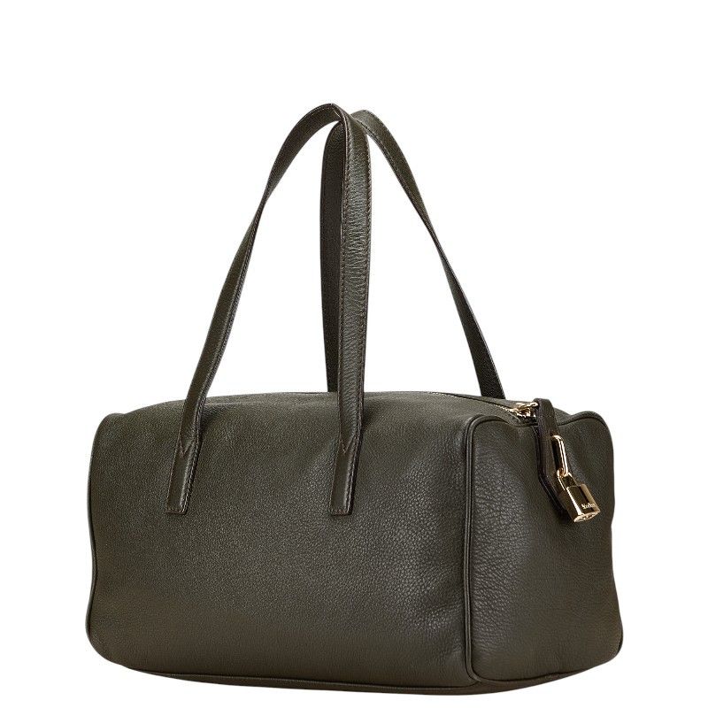 Max Mara MaxMara Max Mara Leather Boston Bag Leather Travel Bag DUTY FREE for USA Size ONE SIZE - 2 Thumbnail
