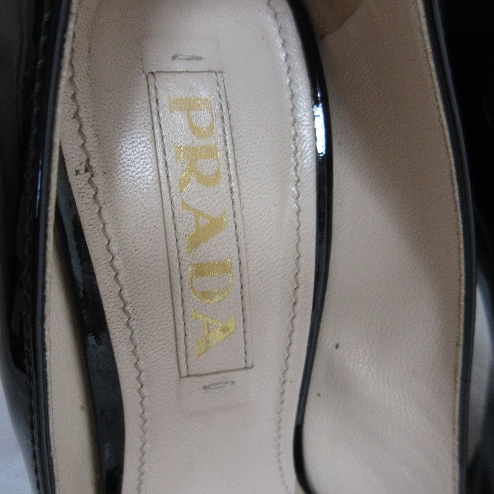 Prada Prada Prada Patent Leather Pumps Enamel Shoes Size ONE SIZE - 11 Thumbnail