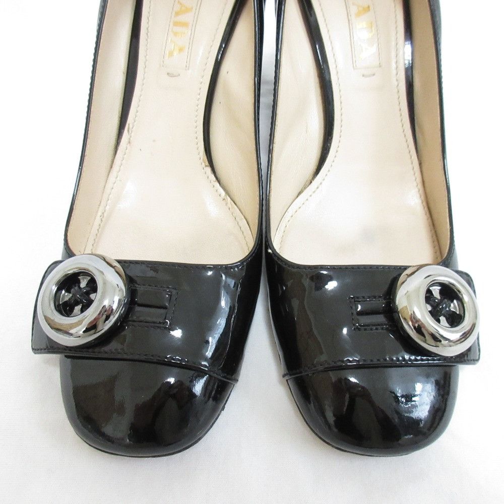 Prada Prada Prada Patent Leather Pumps Enamel Shoes Size ONE SIZE - 2 Thumbnail