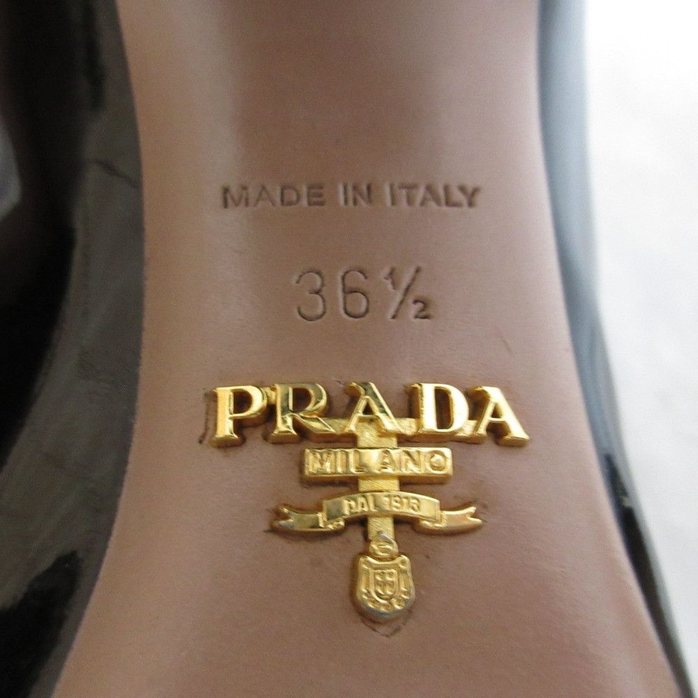 Prada Prada Prada Patent Leather Pumps Enamel Shoes Size ONE SIZE - 8 Thumbnail