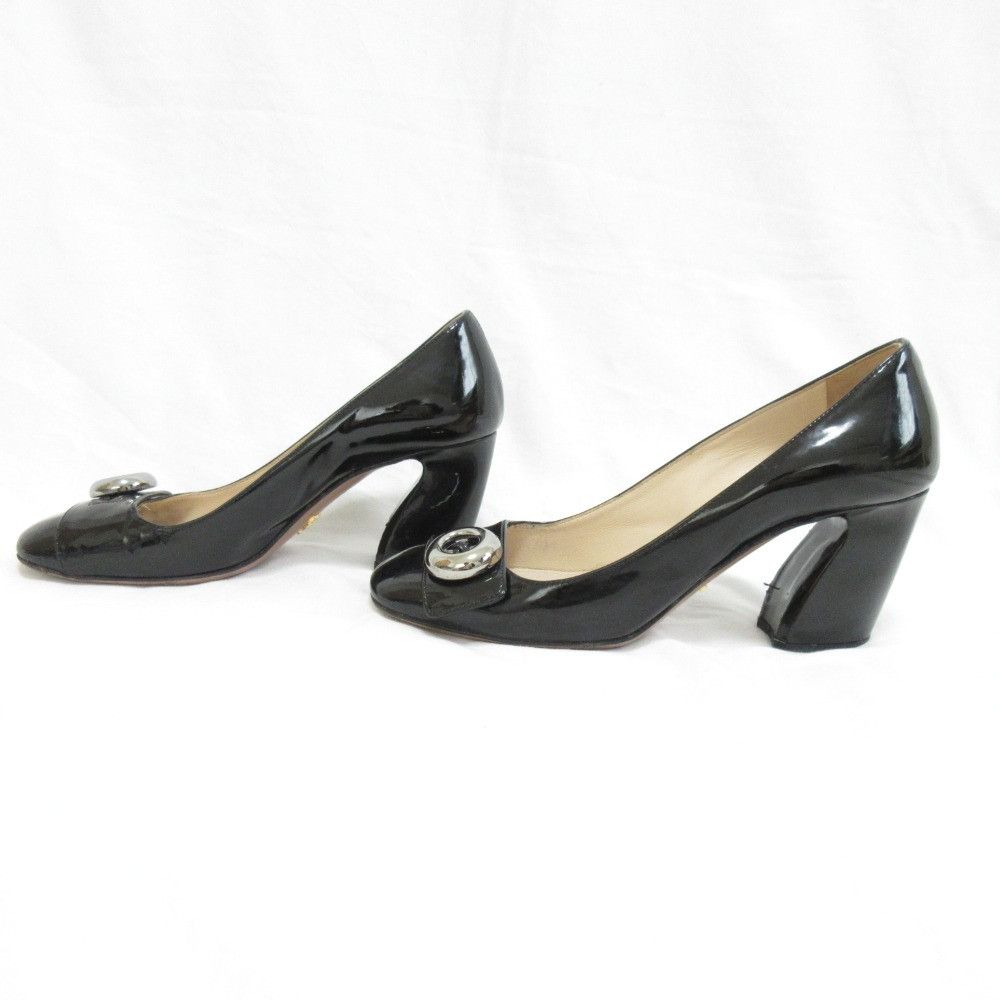 Prada Prada Prada Patent Leather Pumps Enamel Shoes Size ONE SIZE - 3 Thumbnail